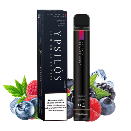Engångsvape Mixed Berries 600 puffs 20mg