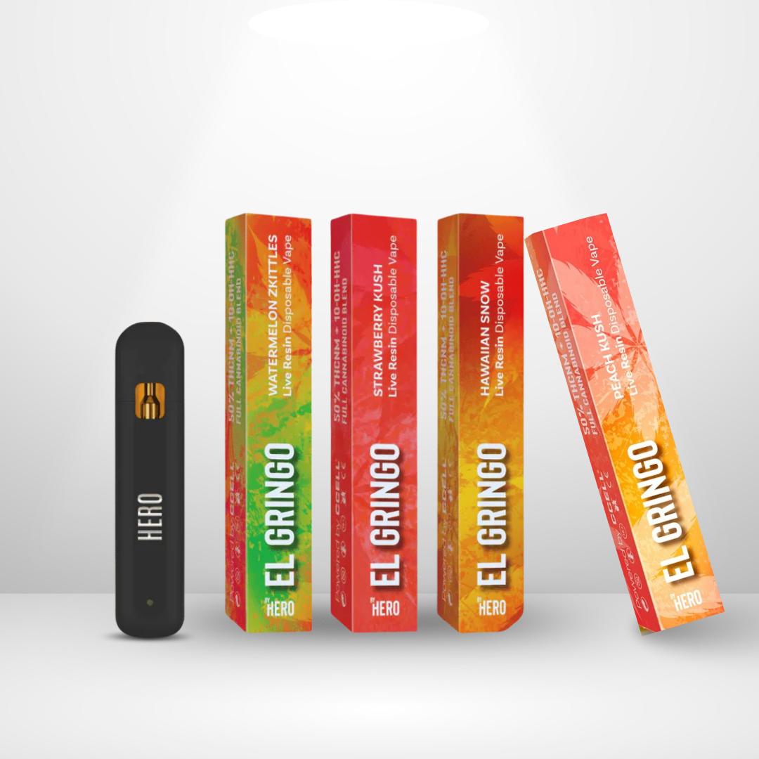 BUNDLE THCNM 4st Engångsvape